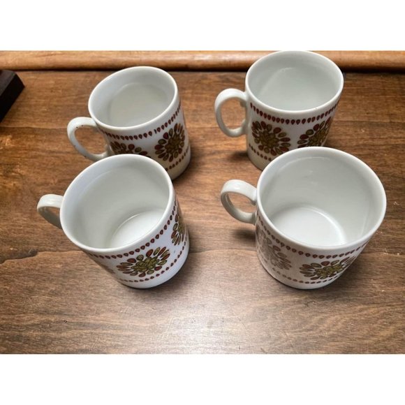 Vintage Coffee/Tea Mugs (4) from Japan - Picture 5 of 8